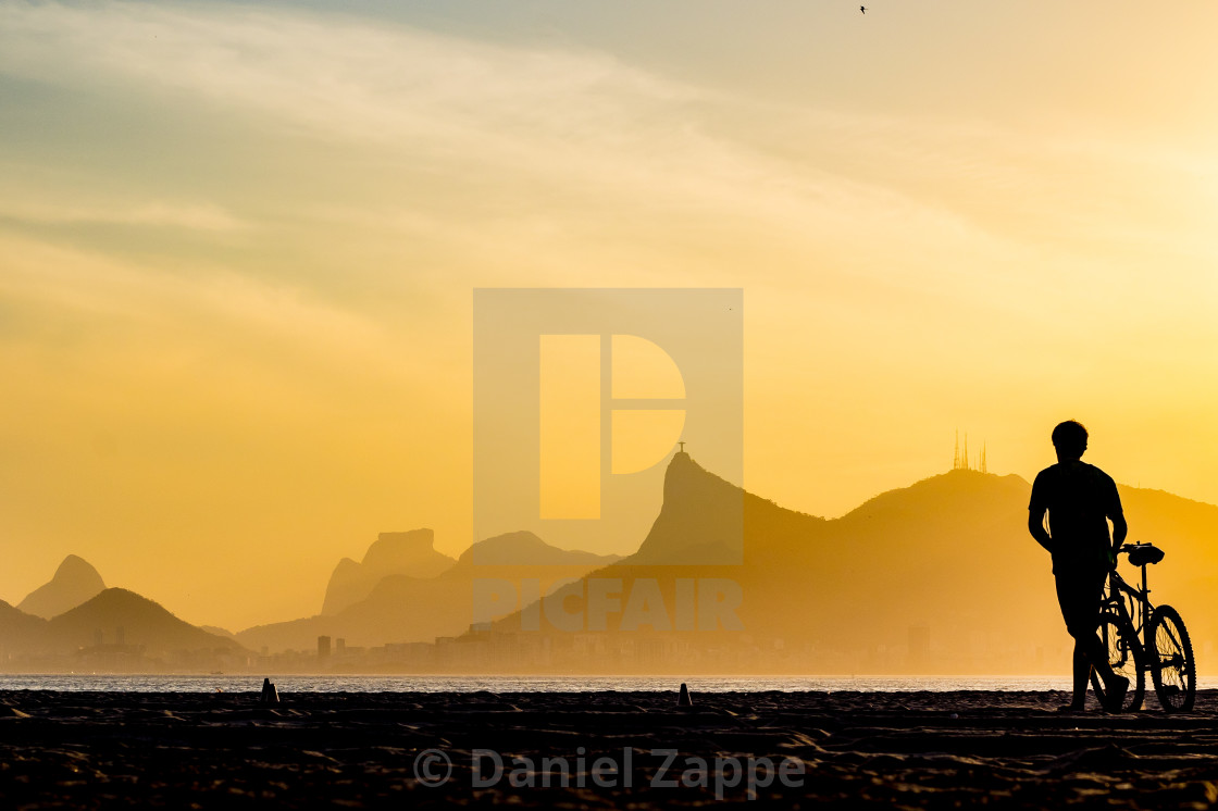 "Rio de Janeiro beach afternoon" stock image