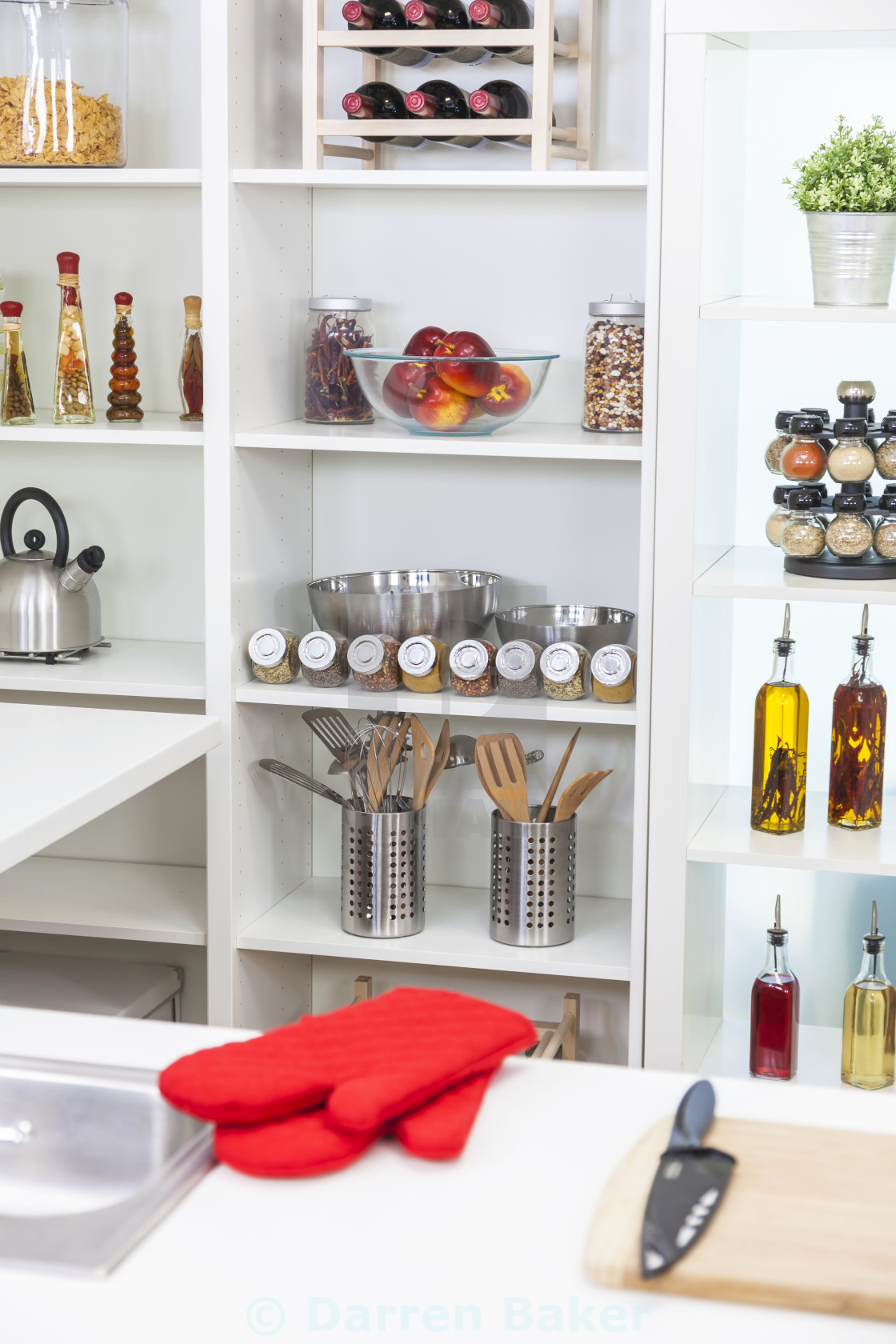 Empty Modern Kitchen With Equipment And Food License Download Or Print For 12 40 Photos Picfair
