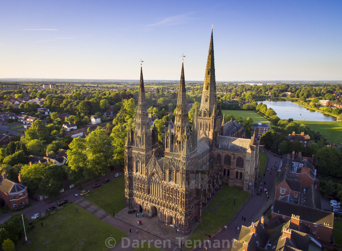 "Cathedral Heights" stock image