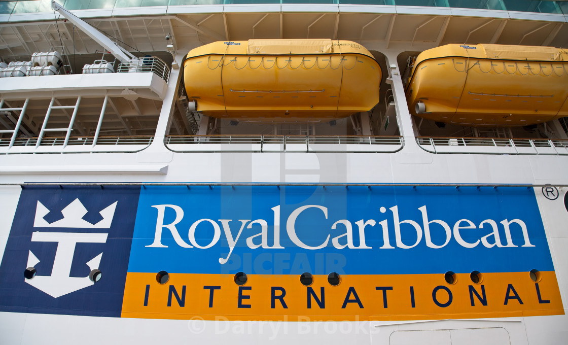 "Royal Caribbean International" stock image