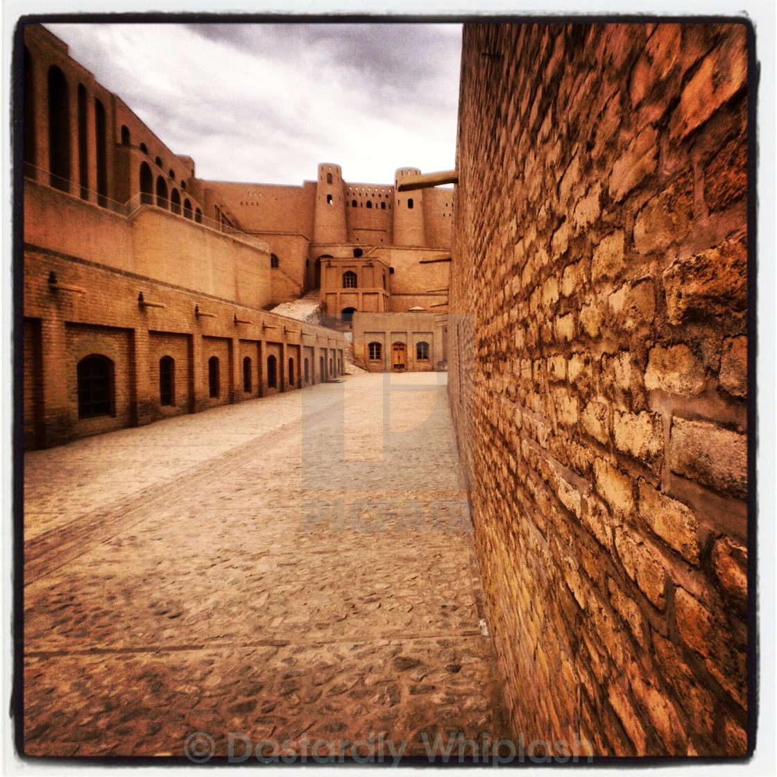 "Alexander the Great's Fort - Herat" stock image