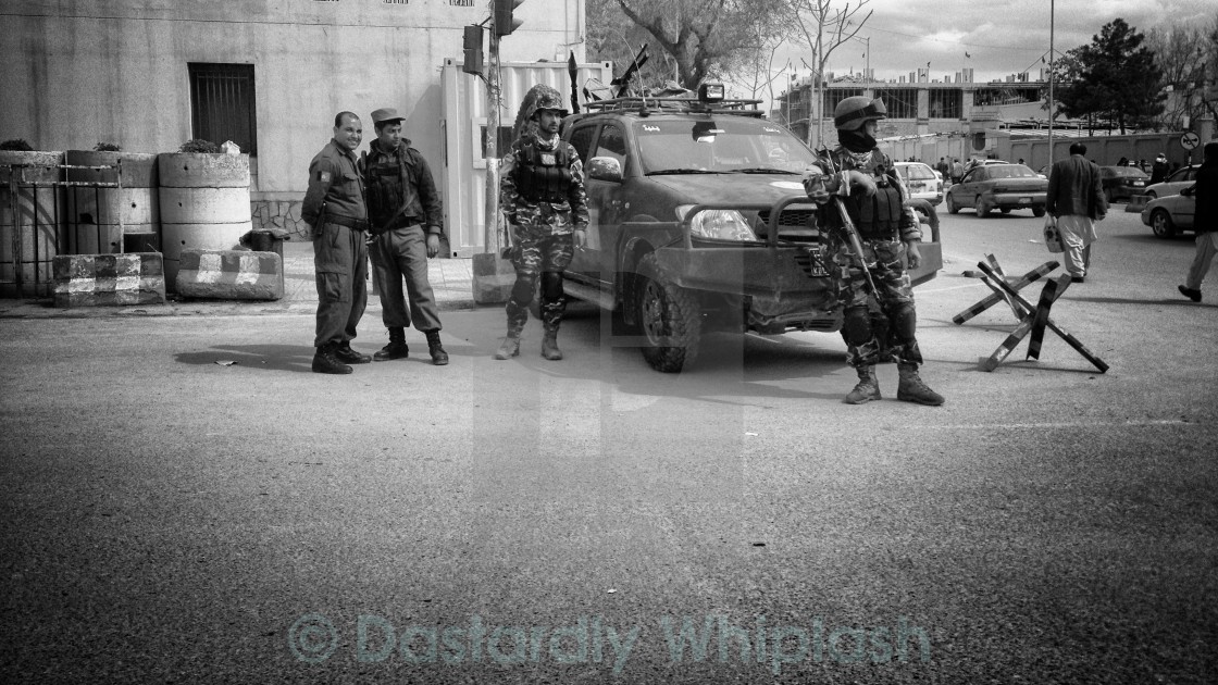 "NDS Hanging around on a street corner" stock image