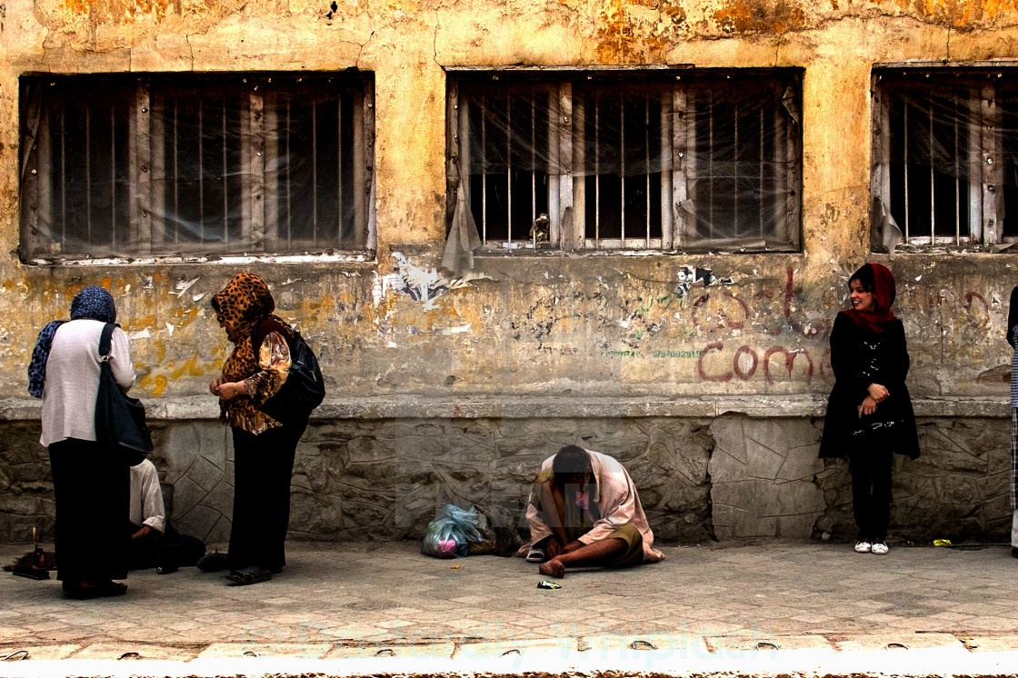 "The life of the ignored" stock image