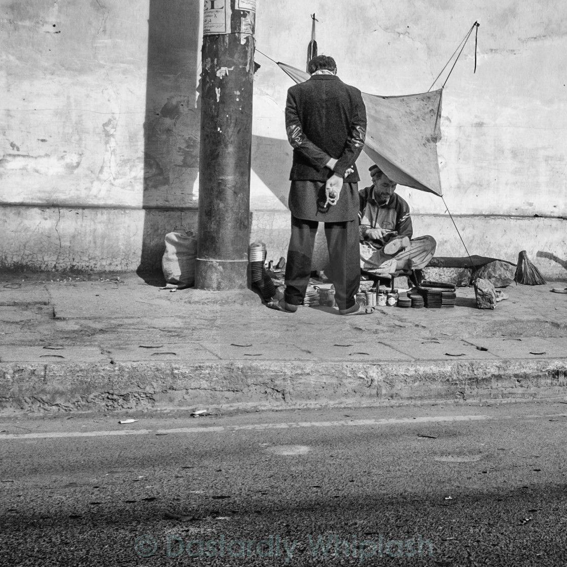 "The Cobbler" stock image