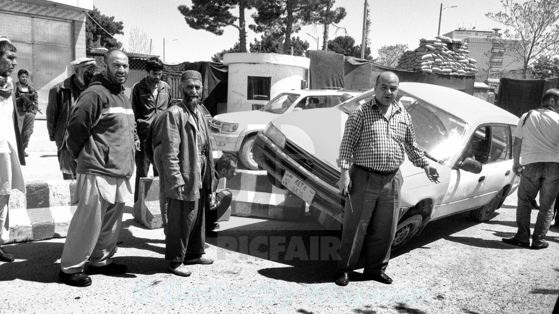 "How not to park your car" stock image