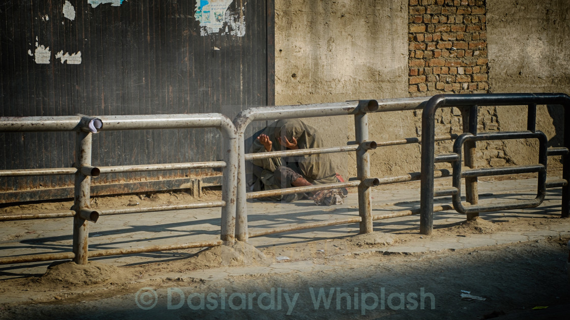 "Life of the ignored No 18" stock image