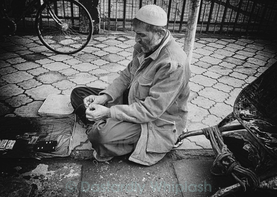 "Taking a break" stock image