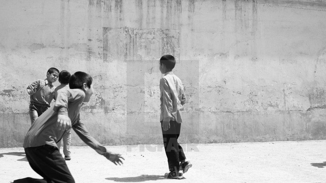 "Playtime in Kabul" by Dastardly Whiplash - $25.10 "Playtime in Kabul" stock image