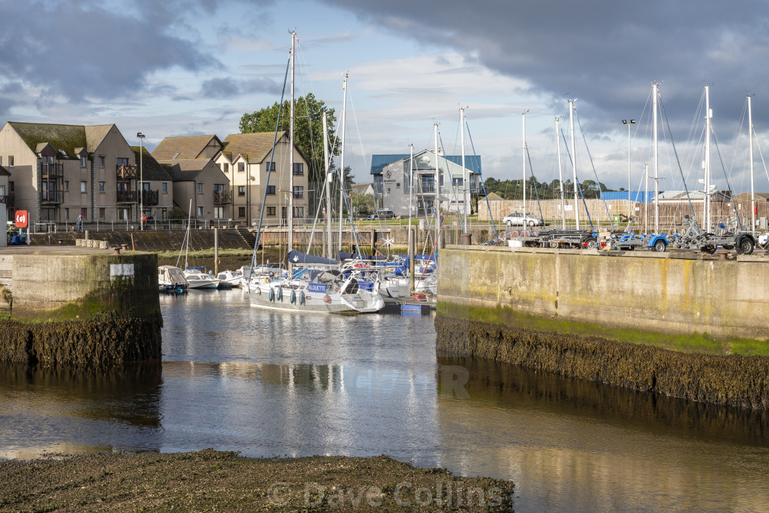 "Nairn Harbour" stock image