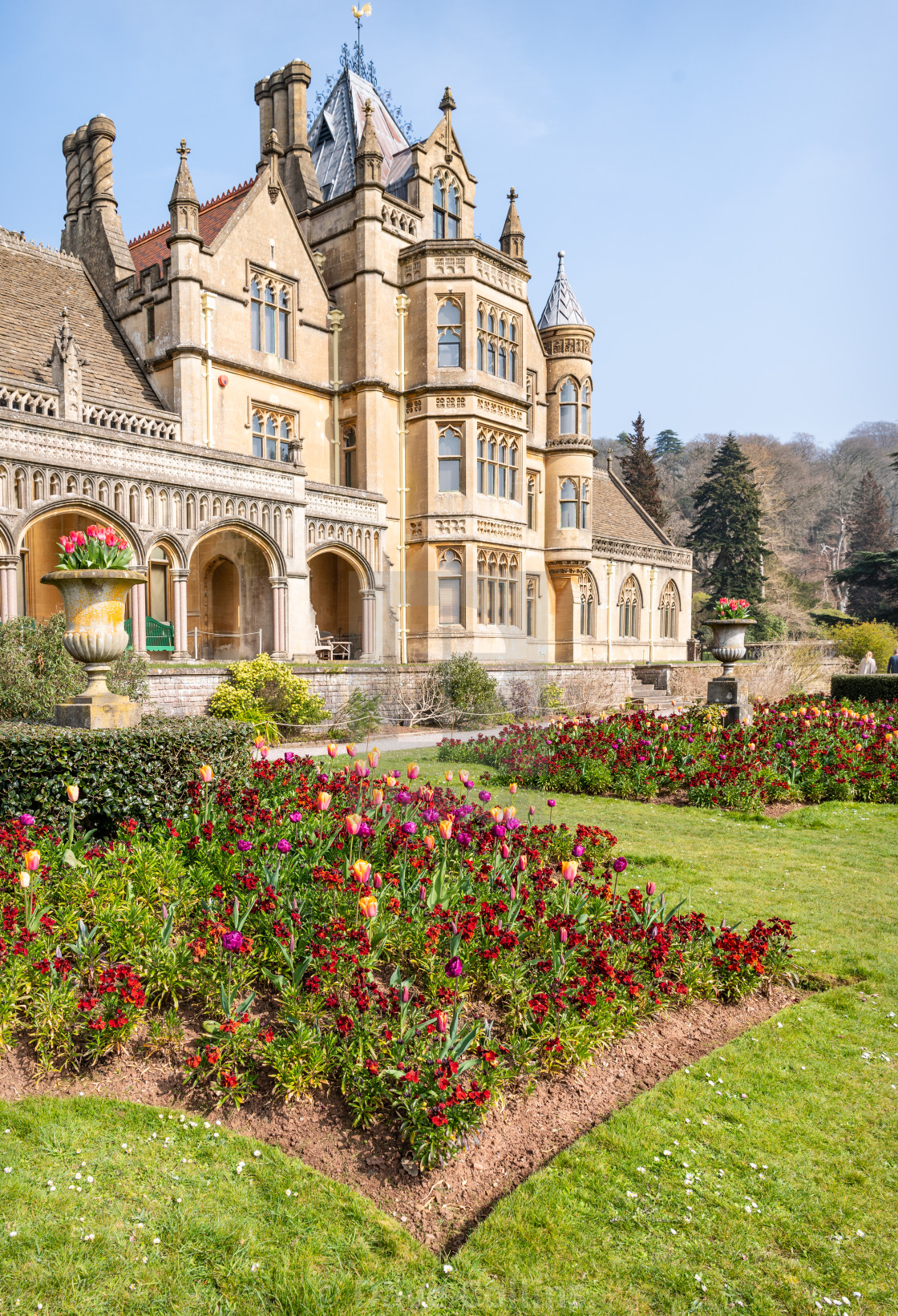 "Tyntesfield, Wraxall, North Somerset," stock image