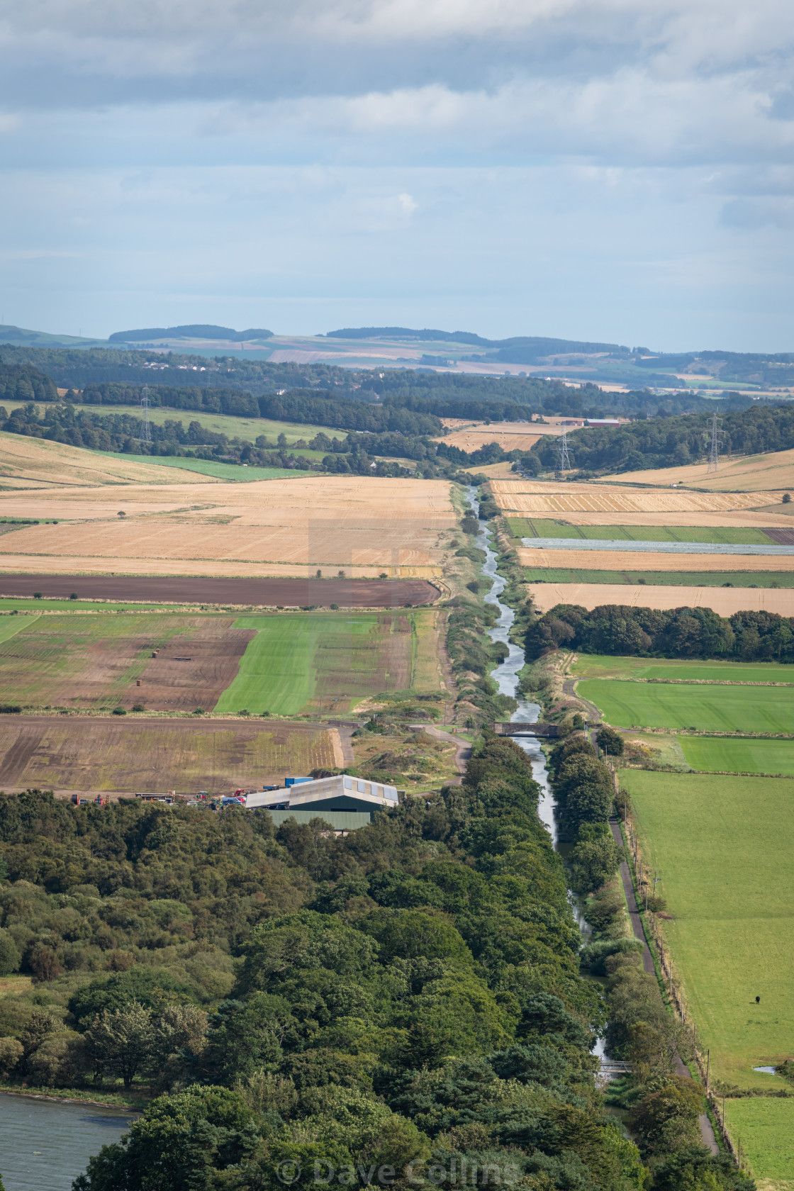 "River Leven, Kinross, Scotland" stock image