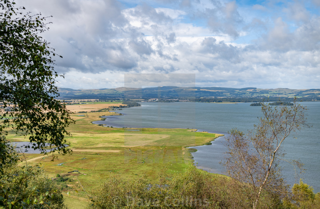 "Loch Leven, Southern Shore, Kinross, Scotland" stock image