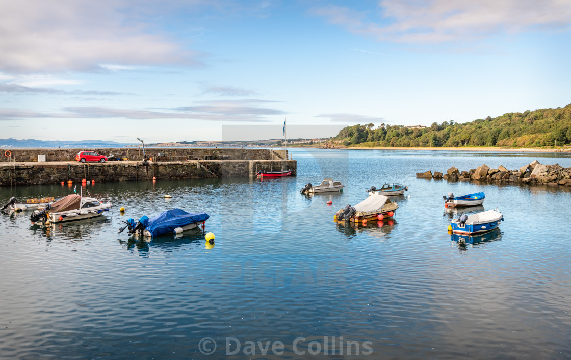 "Harbour, West Wemyss, Fife, Scotland" stock image