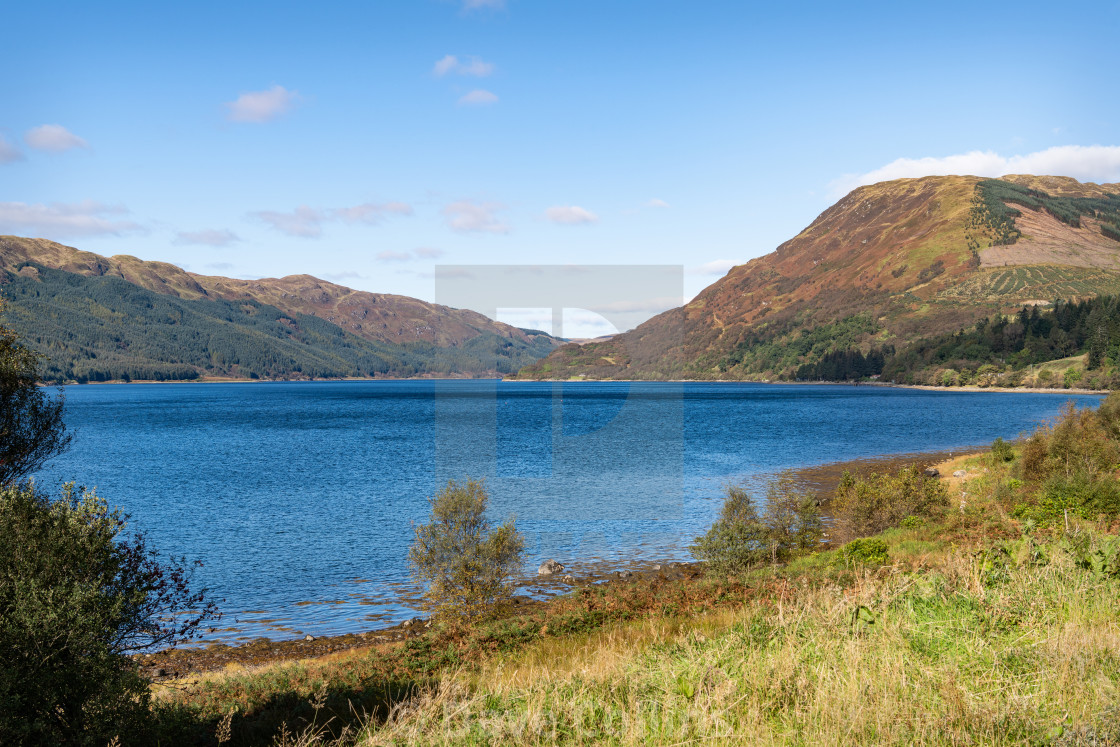 "Loch Striven, Argyll and Bute, Scotland" stock image