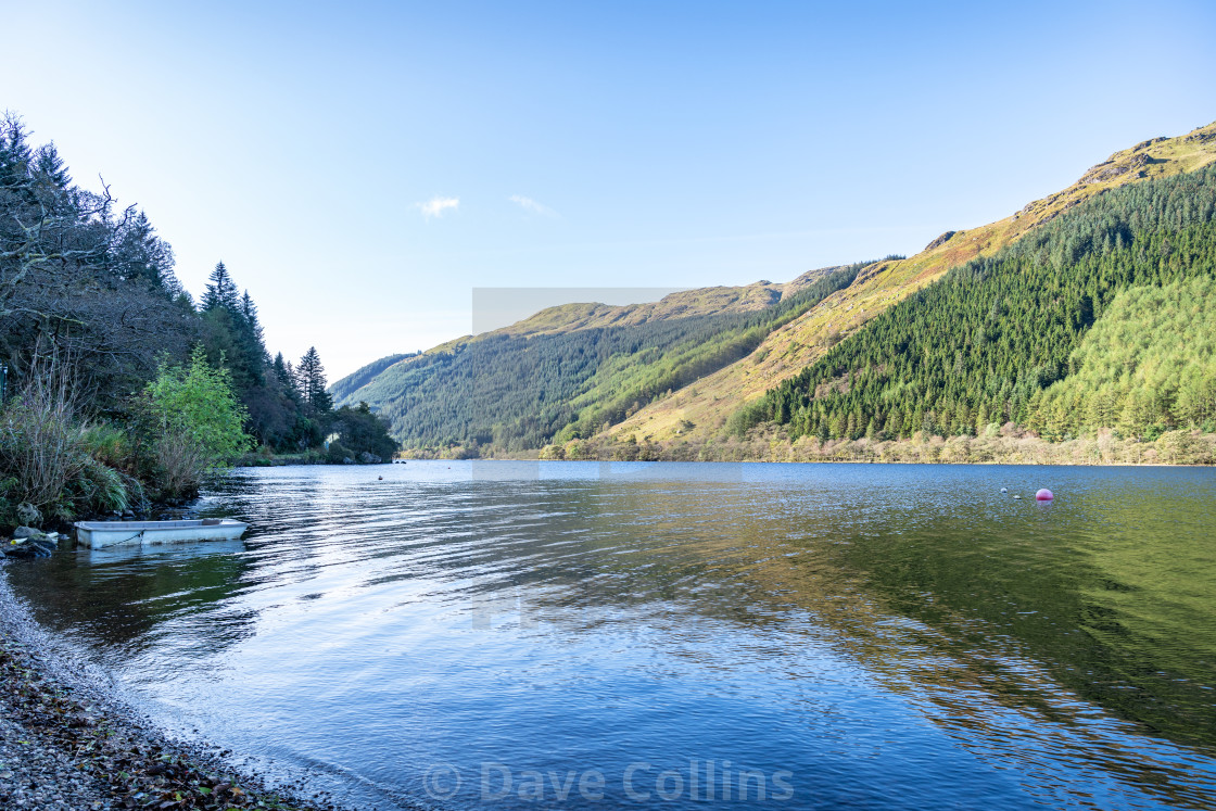 "Loch Eck, Argyll and Bute, Scotland" stock image