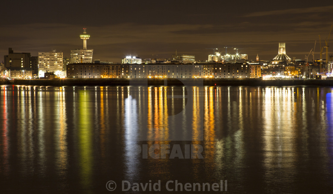 "Albert Dock" by David Chennell - £12.40 "Albert Dock" stock image