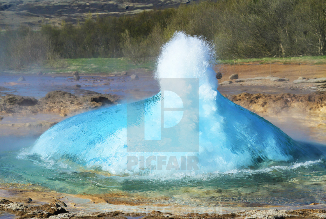 "Geyser Burst" by David Chennell - £12.40 "Geyser Burst" stock image