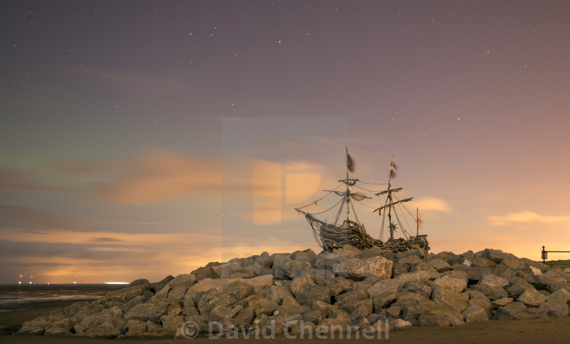 "Grace Darling Aurora" by David Chennell - £12.40 "Grace Darling Aurora" stock image
