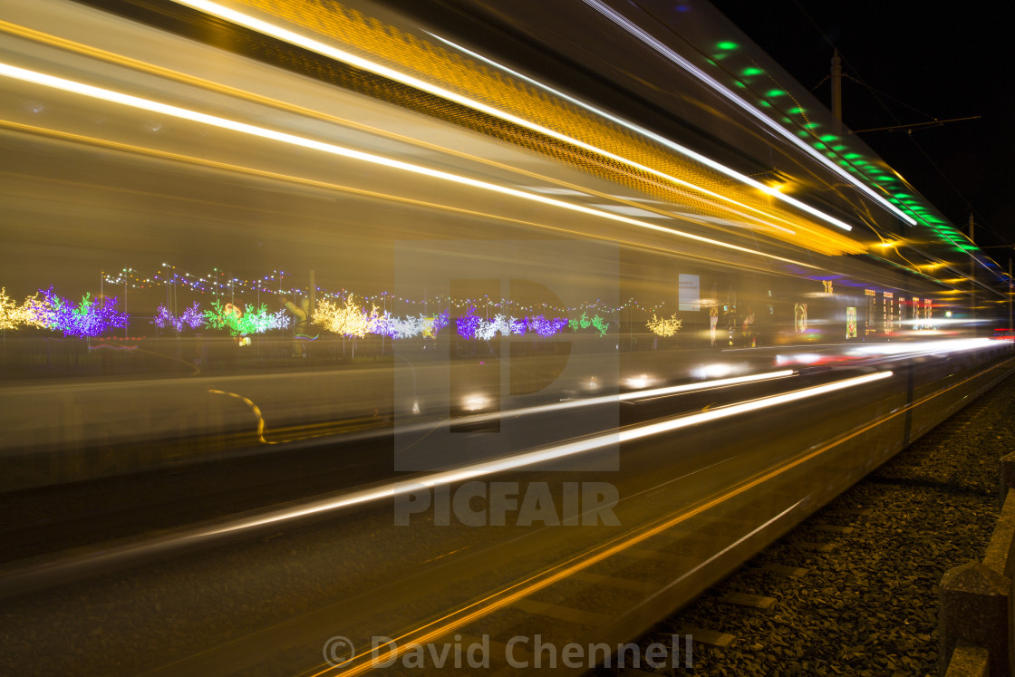 "Blackpool illuminations" by David Chennell - £12.40 "Blackpool illuminations" stock image