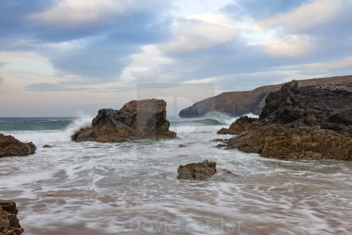 "Sango Bay, Durness Sutherland Scotland" stock image