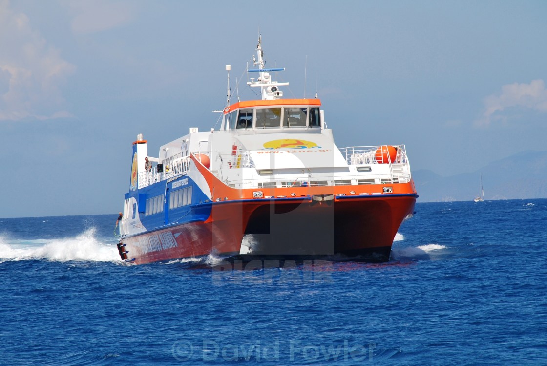 Dodekanisos Express ferry, Nisyros - License, download or print for £  | Photos | Picfair