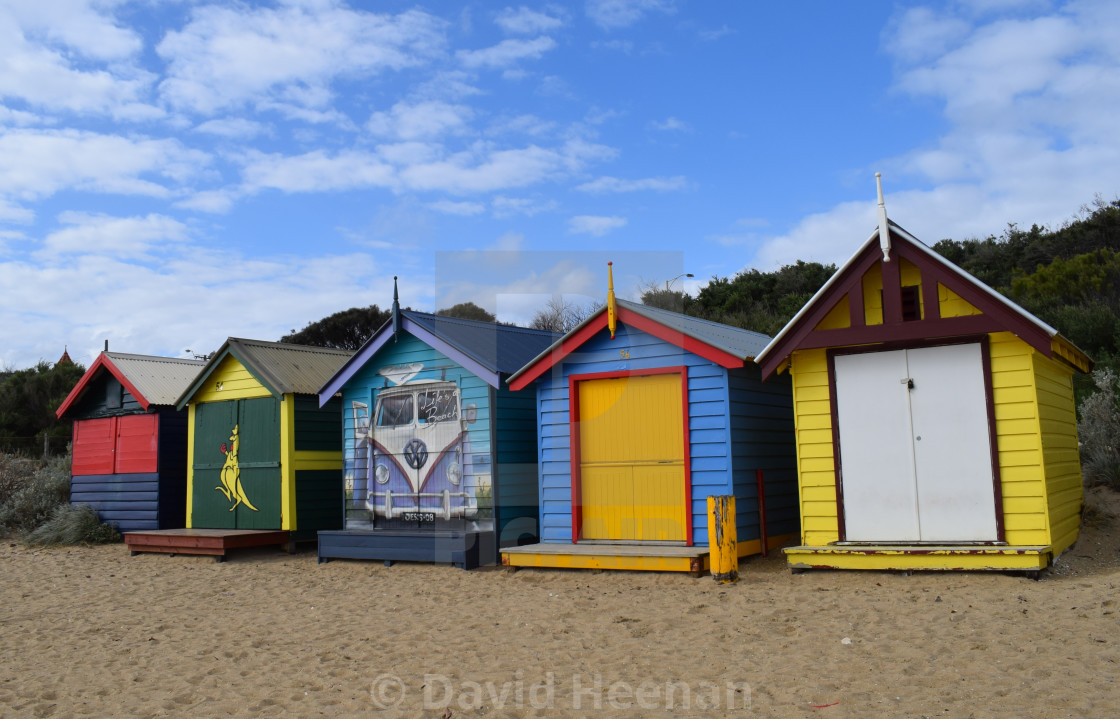 The Beach Huts At Brighton Beach Nr Melbourne License Download Or Print For 5 00 Photos Picfair