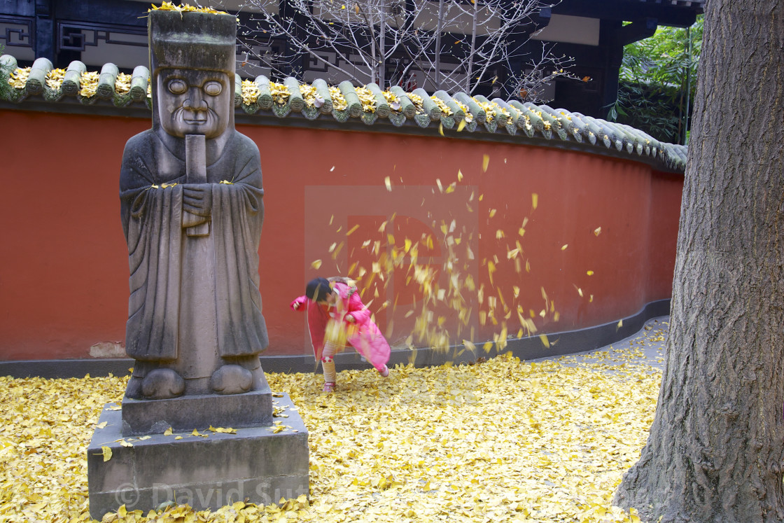 "Wuhou Temple, Chengdu" stock image