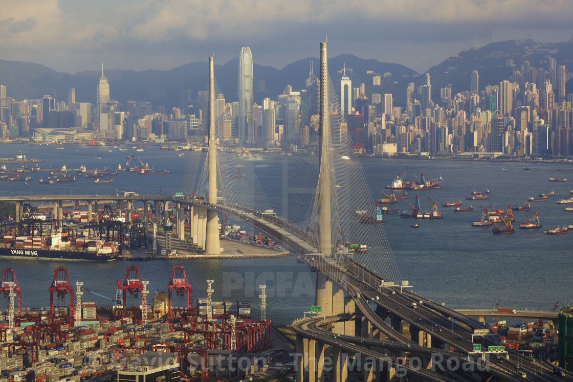 "Stonecutters bridge" stock image