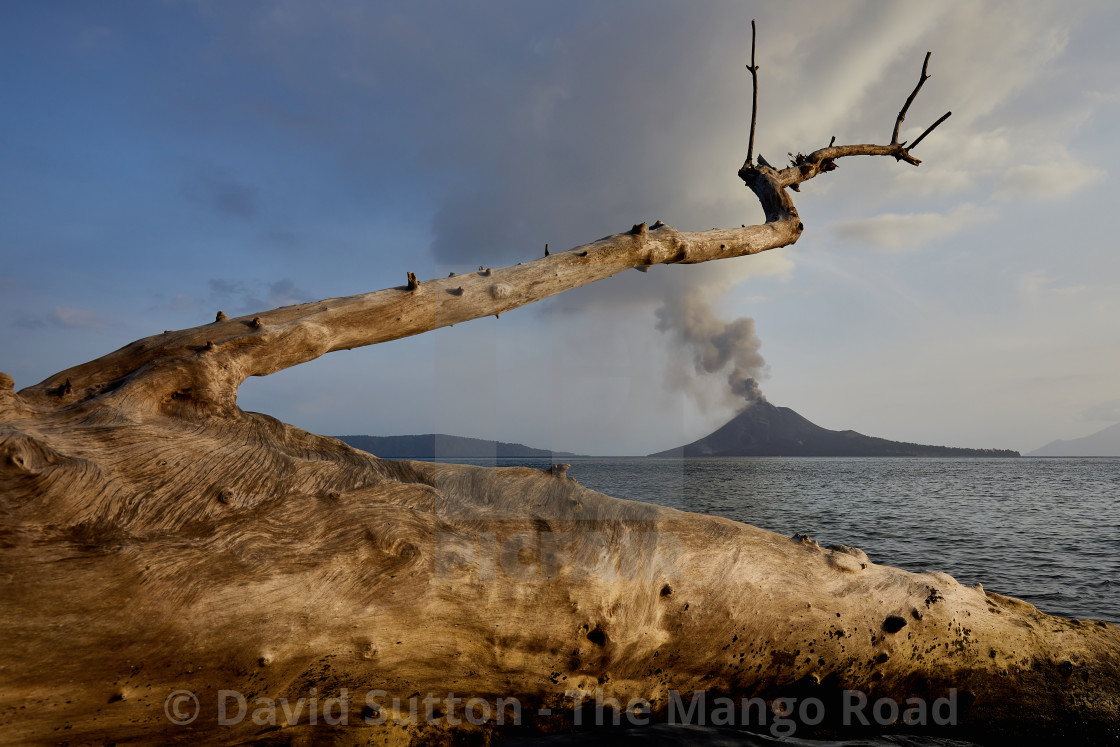 "Anak Krakatau, Indonesia" stock image