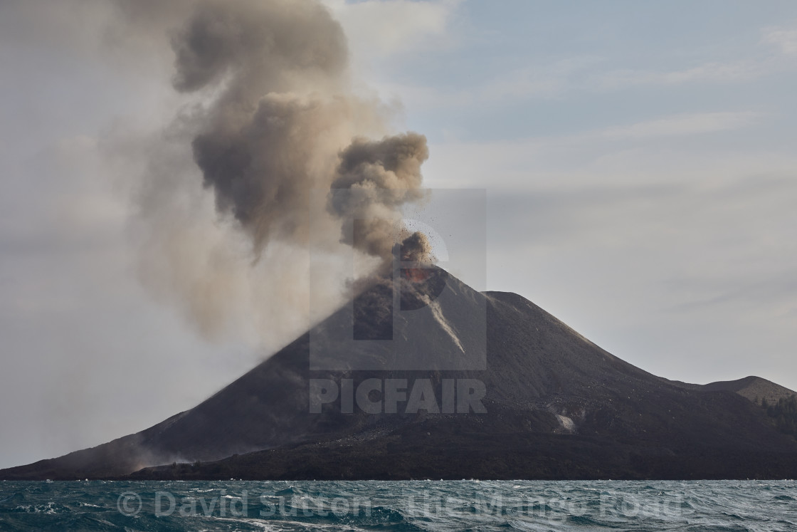 "Anak Krakatau, Indonesia" stock image