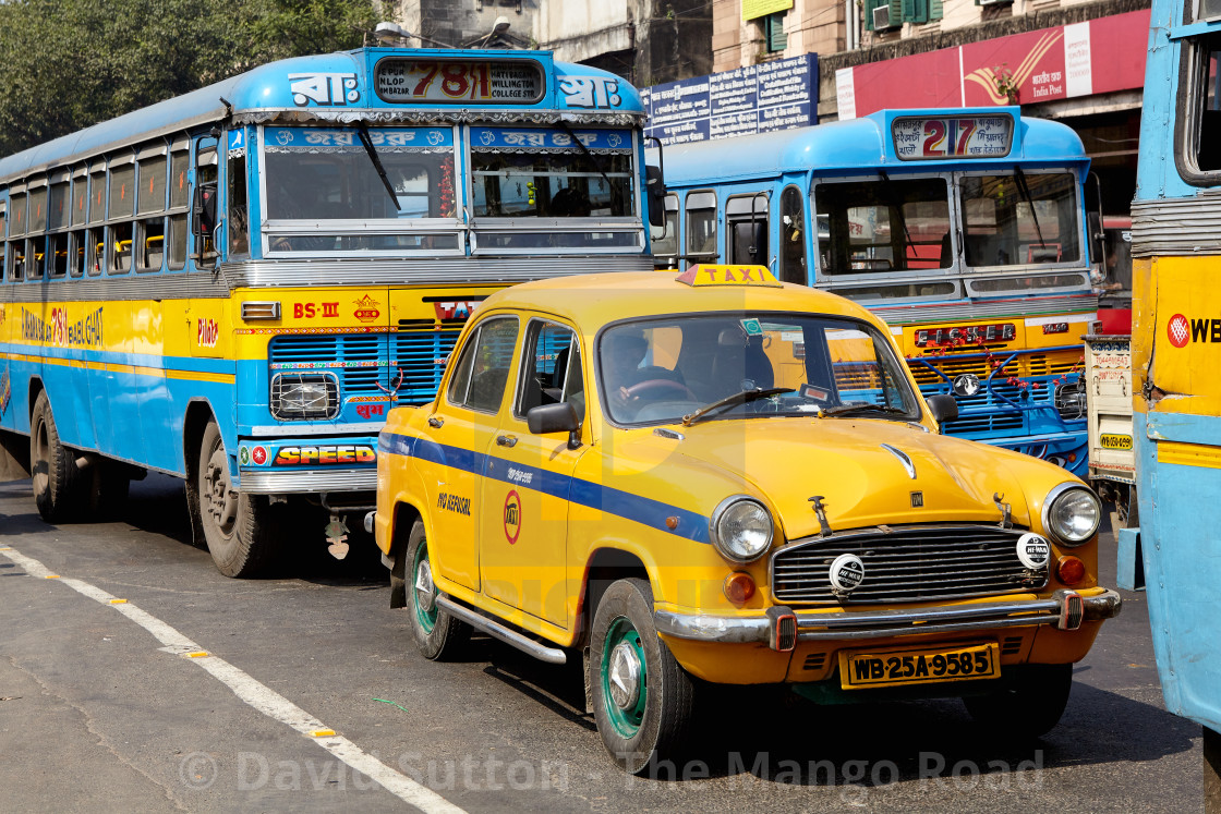 "Ambassador taxi" stock image