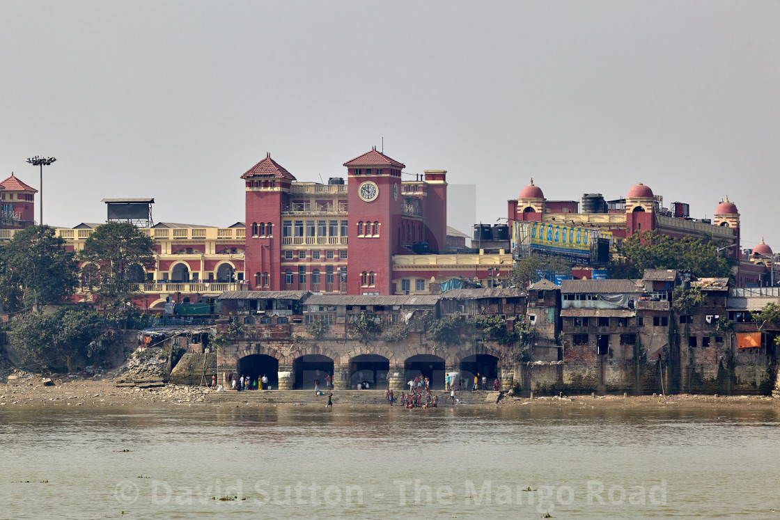 "Howrah Junction Station, Kolkata, India." stock image