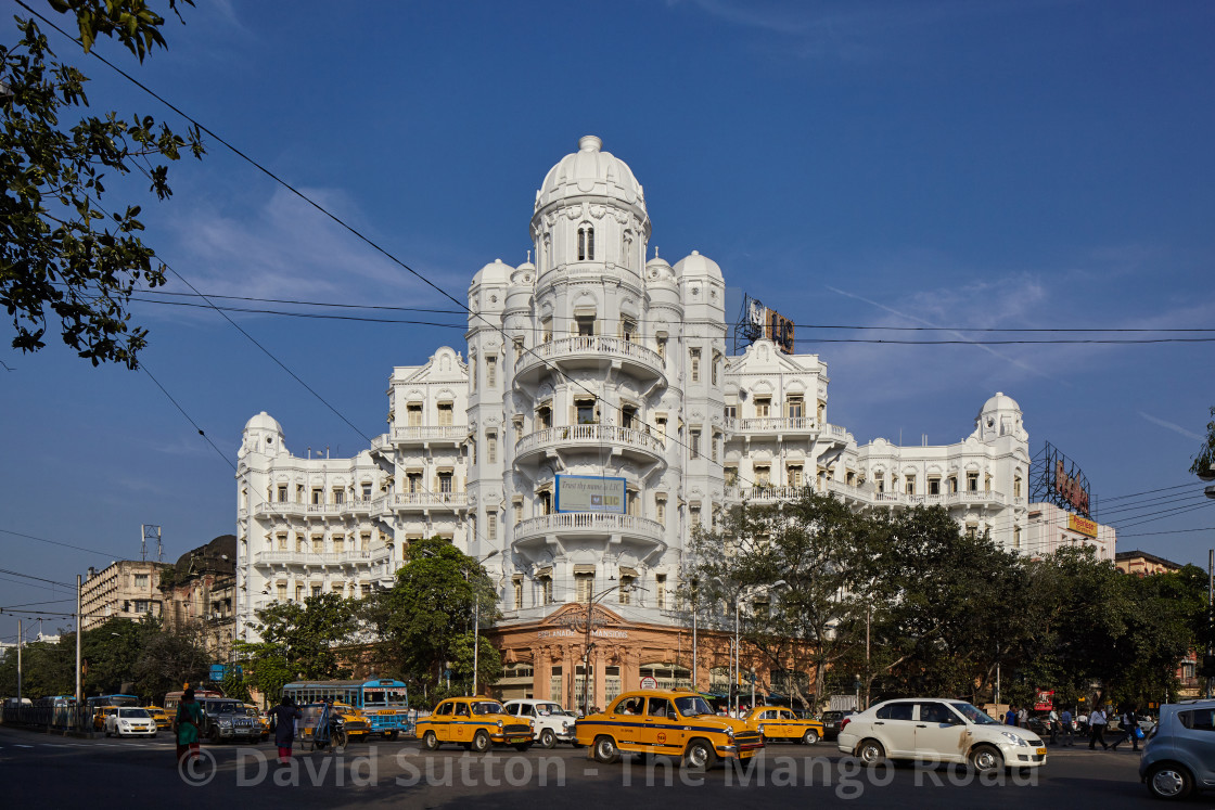 "Esplanade Mansions, Kolkata, India." stock image