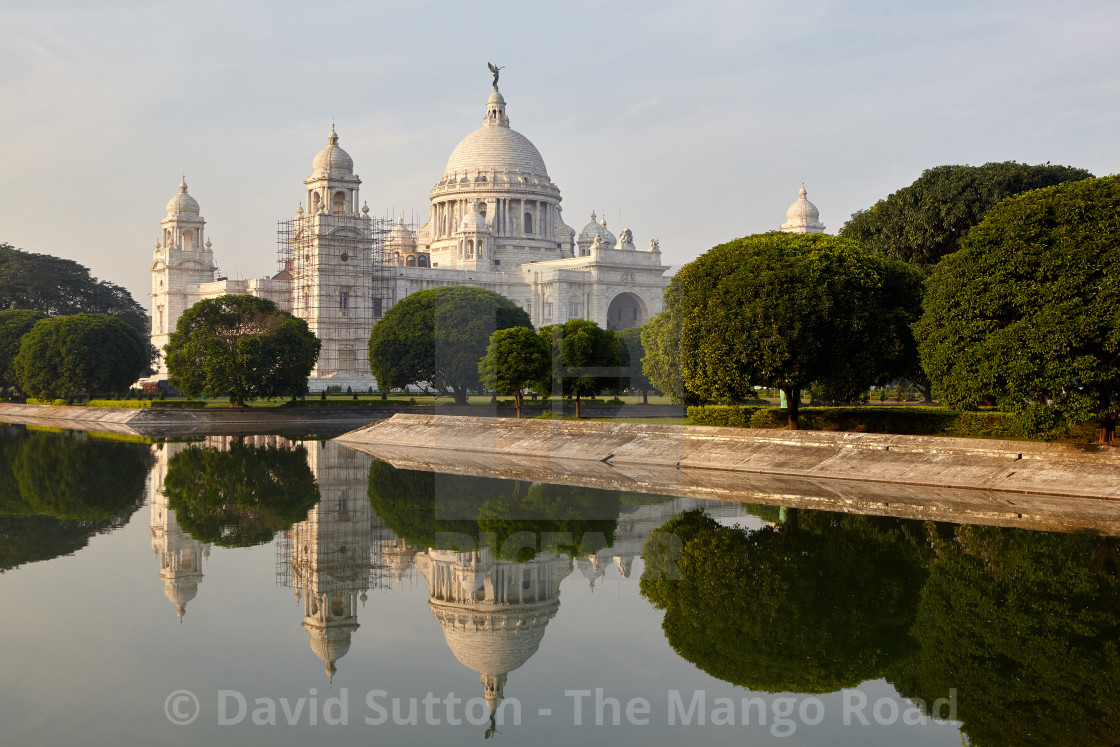 "Victoria Memorial, Kolkata, India." stock image