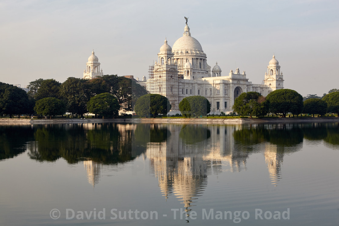 "Victoria Memorial, Kolkata, India." stock image