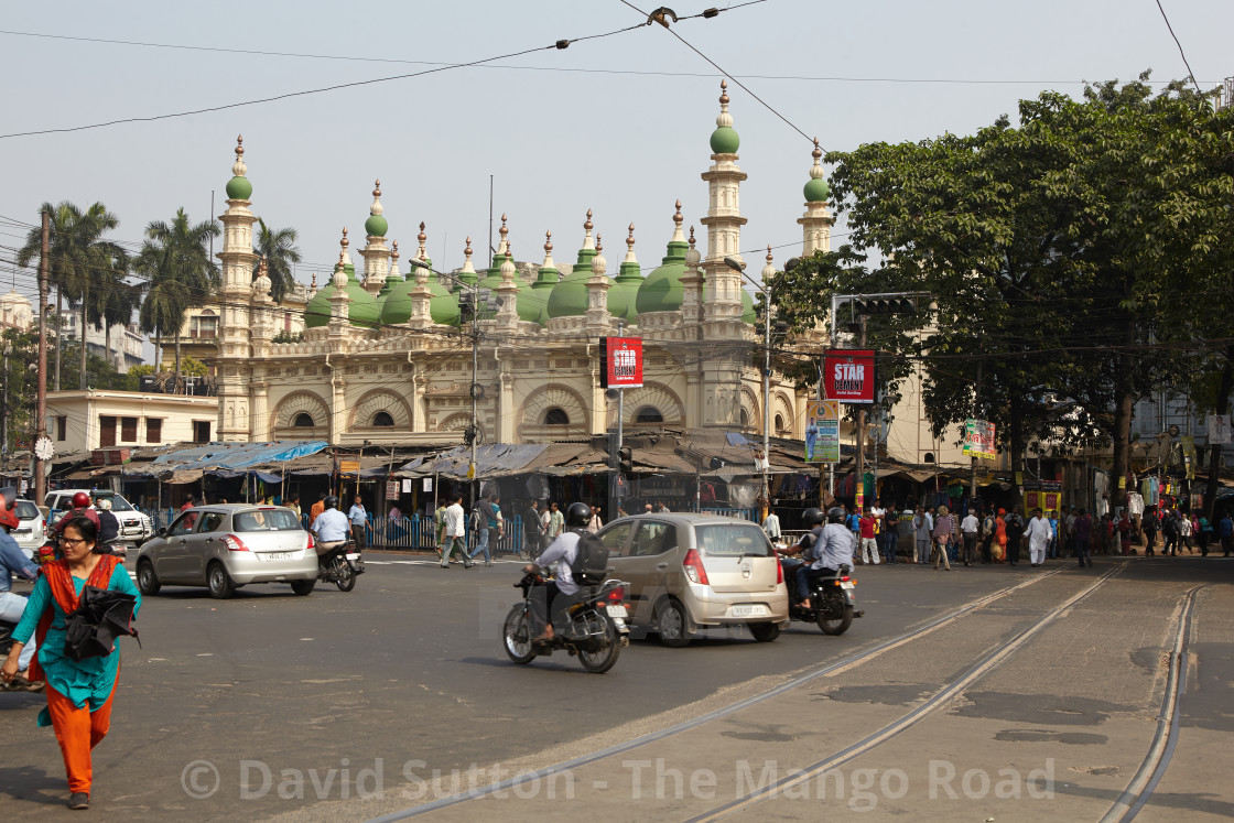 "Tipu Sultan Masjid, Kolkata, India." stock image