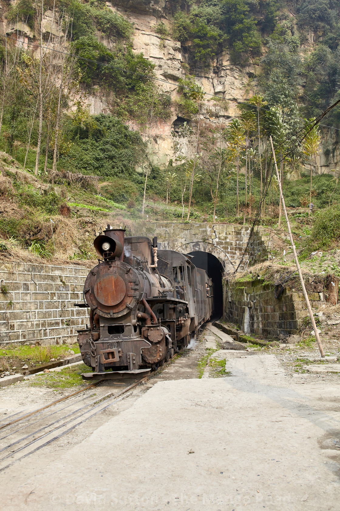 "Jiyayang National Mining Park, Sichuan, China" stock image