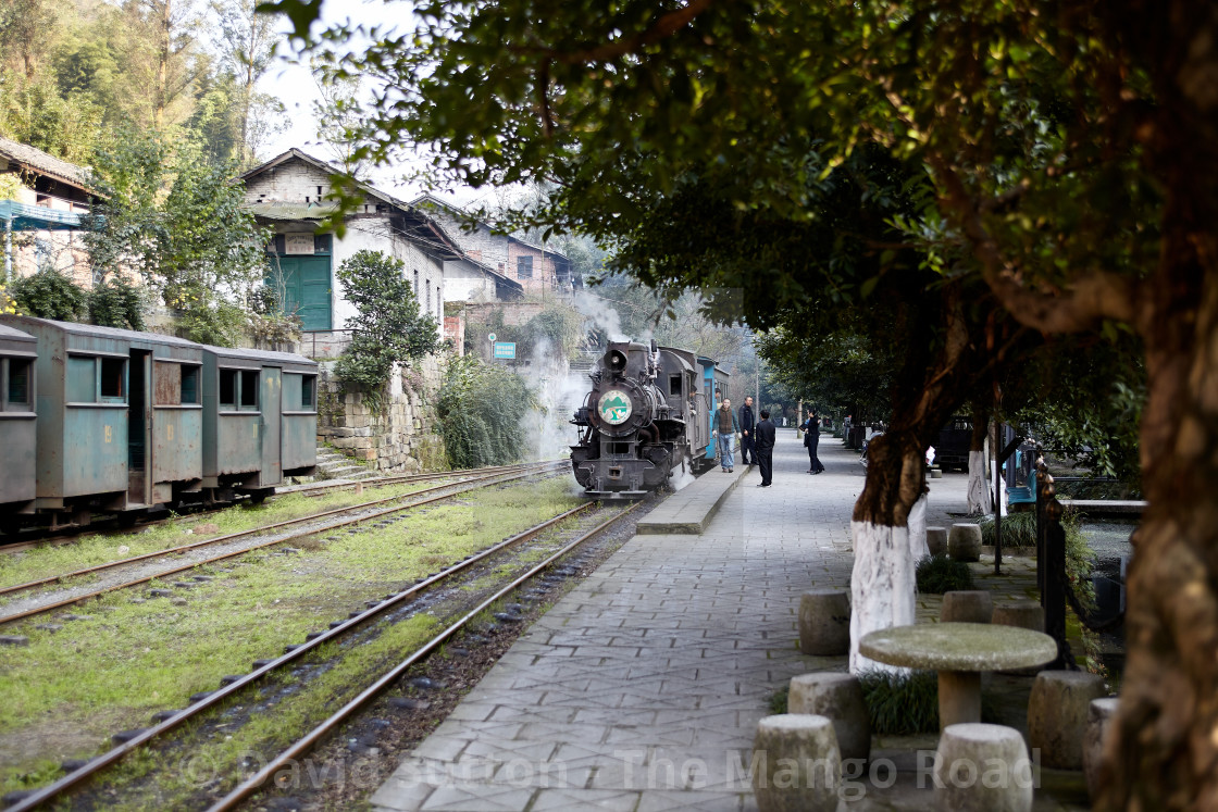 "Jiyayang National Mining Park, Sichuan, China" stock image