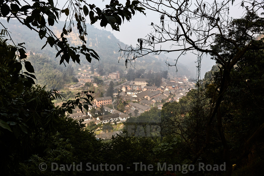 "Jiyayang National Mining Park, Sichuan, China" stock image