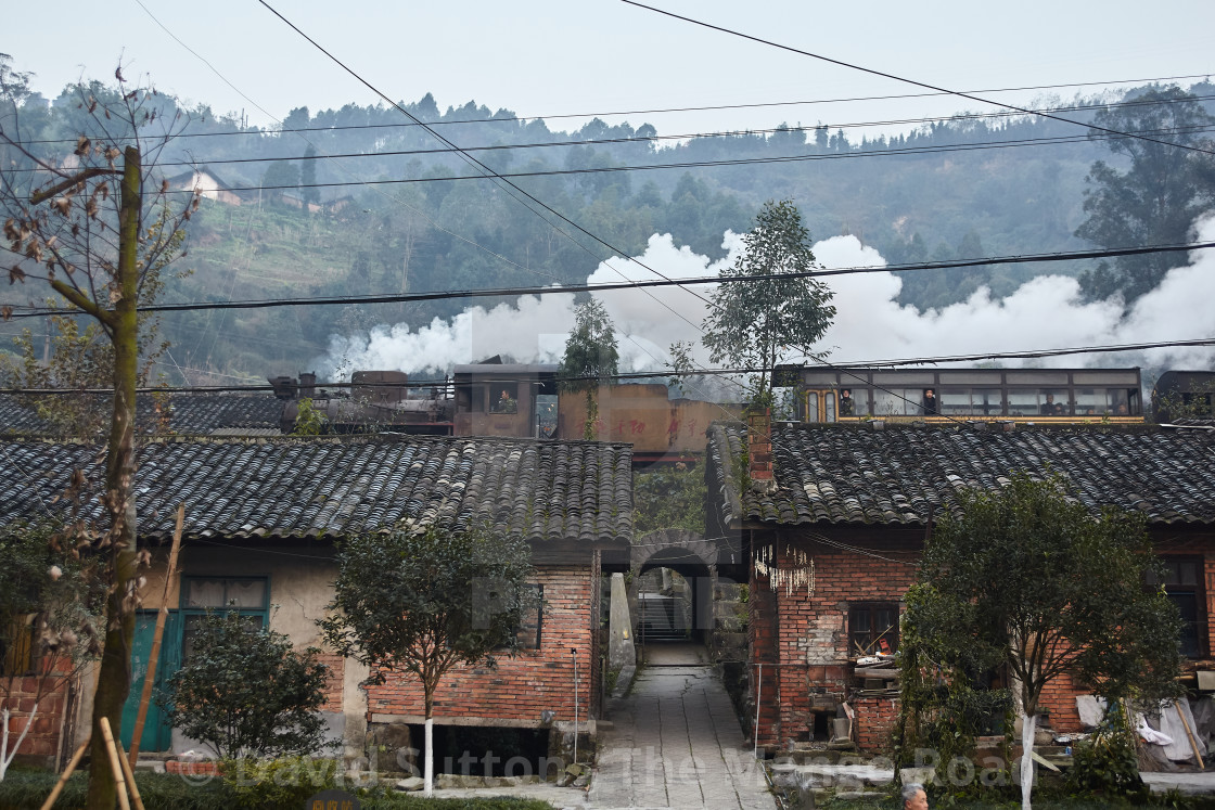 "Jiyayang National Mining Park, Sichuan, China" stock image