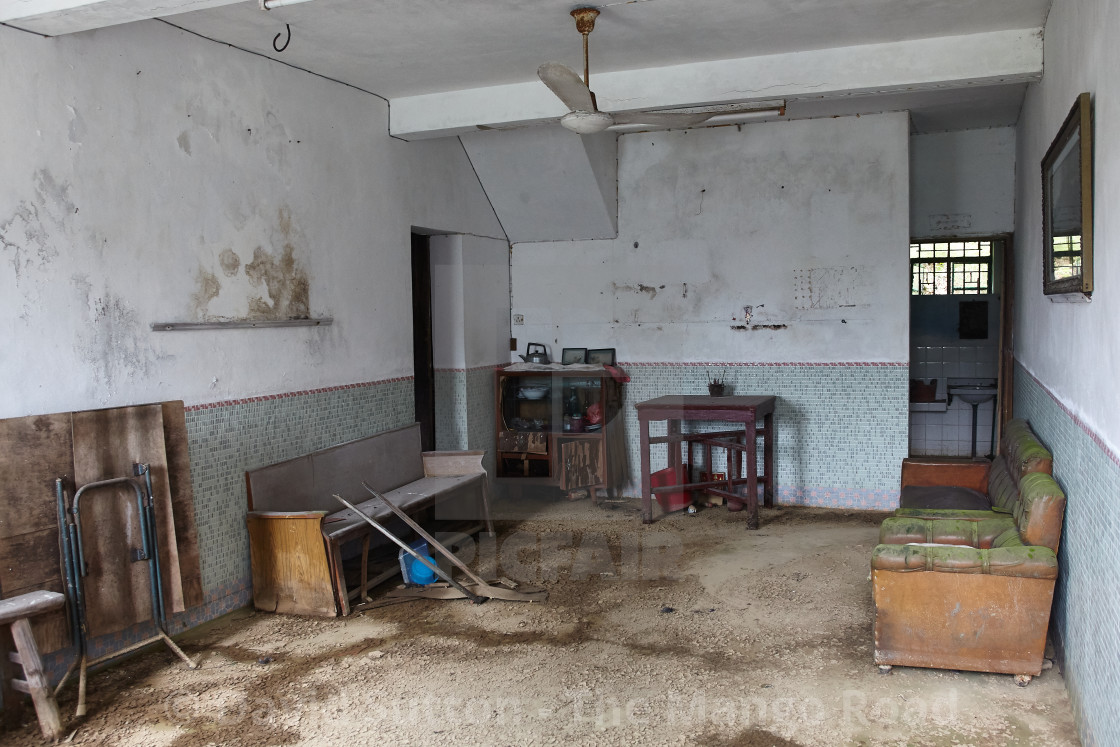 "New Territories Village, Hong Kong" stock image