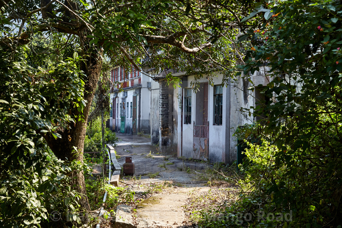 "New Territories Village, Hong Kong" stock image