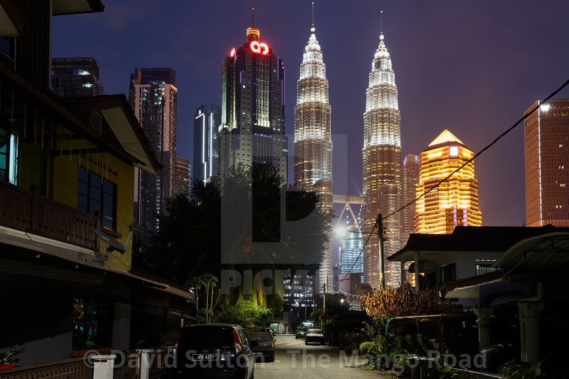 "Petronas Twin Towers, Kuala Lumpur, Malaysia" stock image