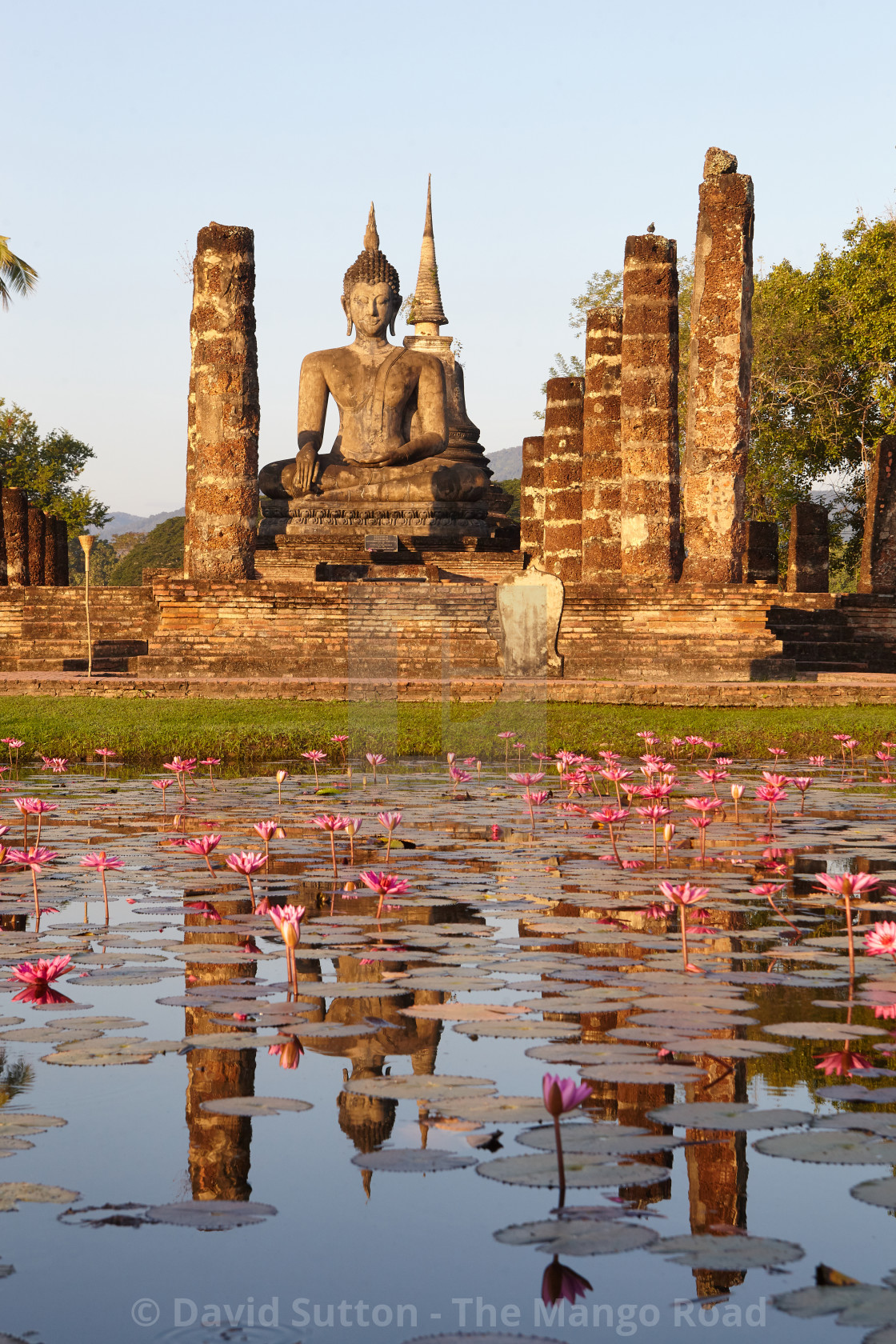 "Wat Mahathat, Sukhothai Historical Park, Thailand" stock image