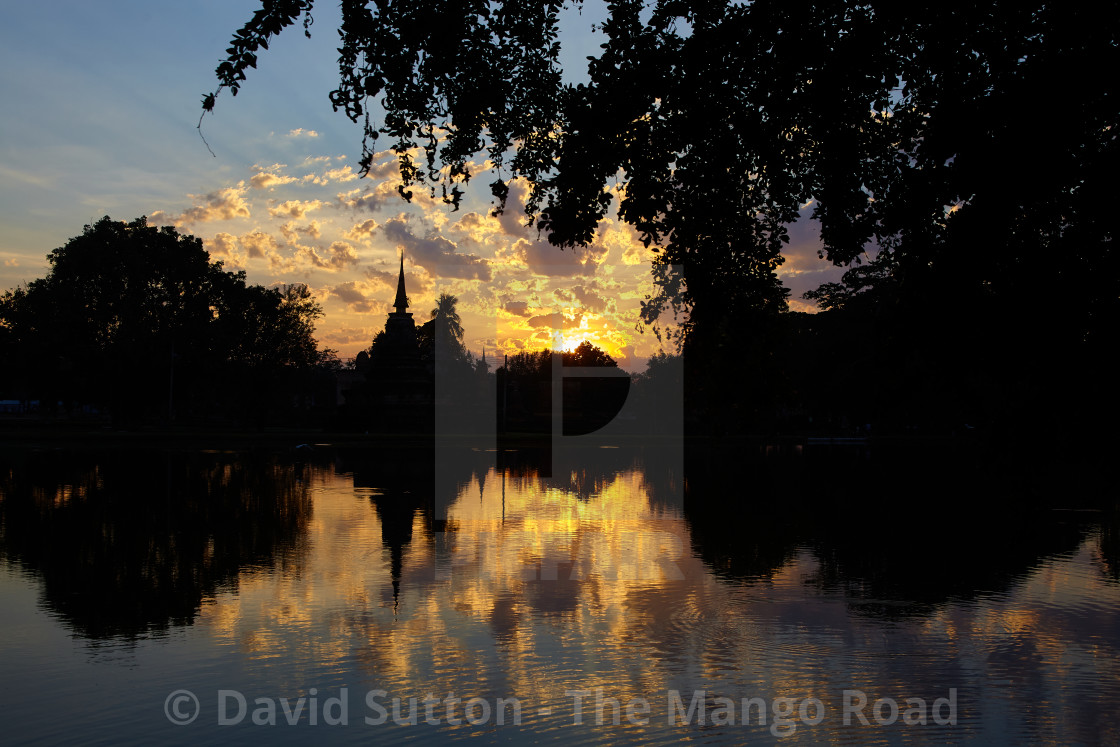 "Sukhothai Historical Park, Thailand" stock image