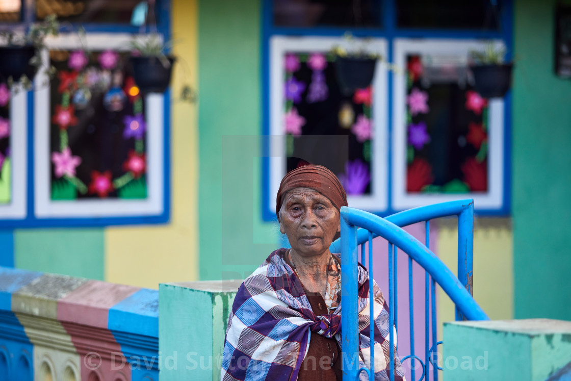 "People of the Tengger Highlands" stock image