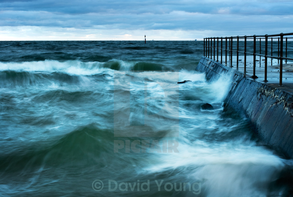 "The jetty" stock image