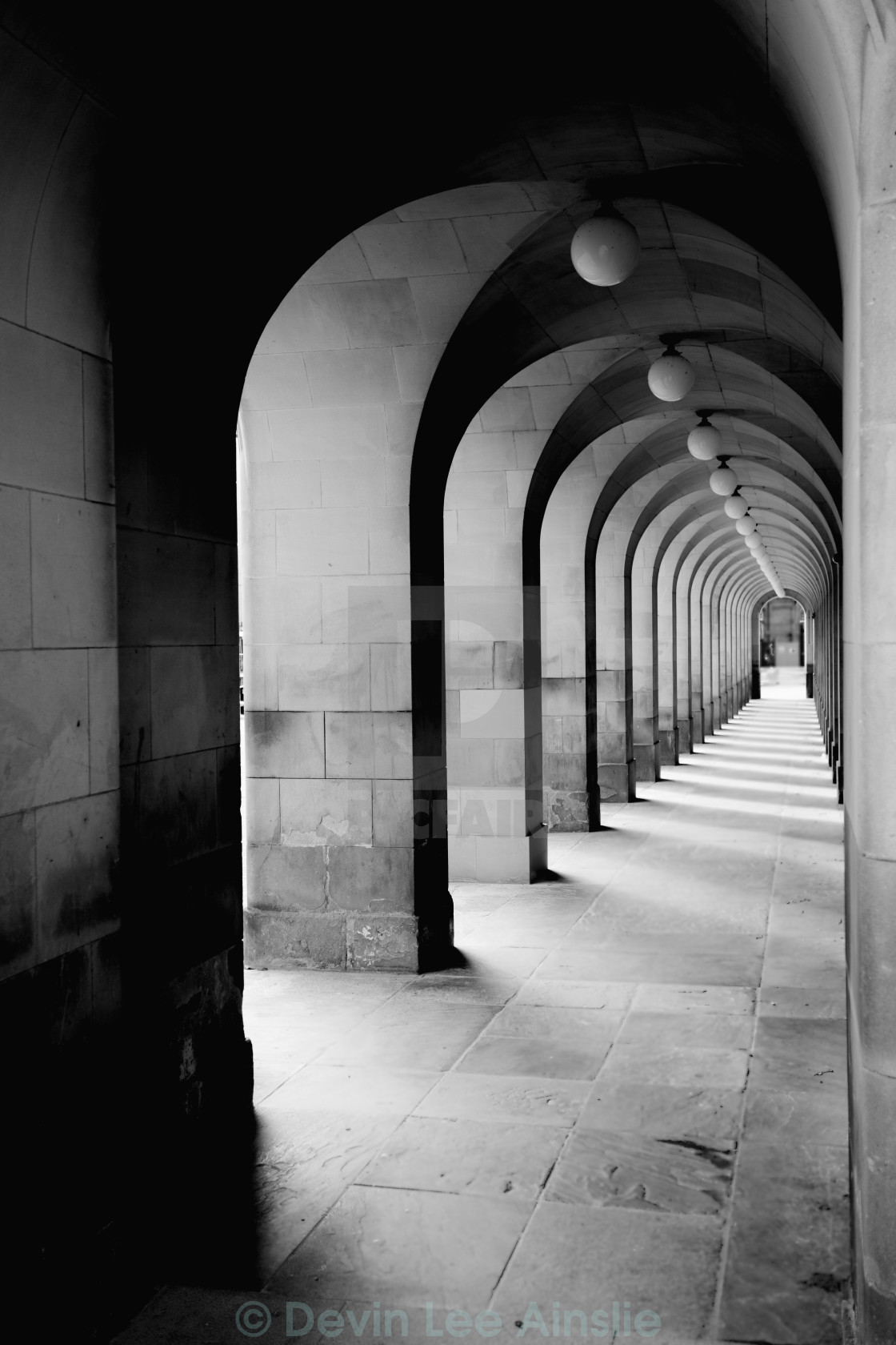 "Hallway" stock image