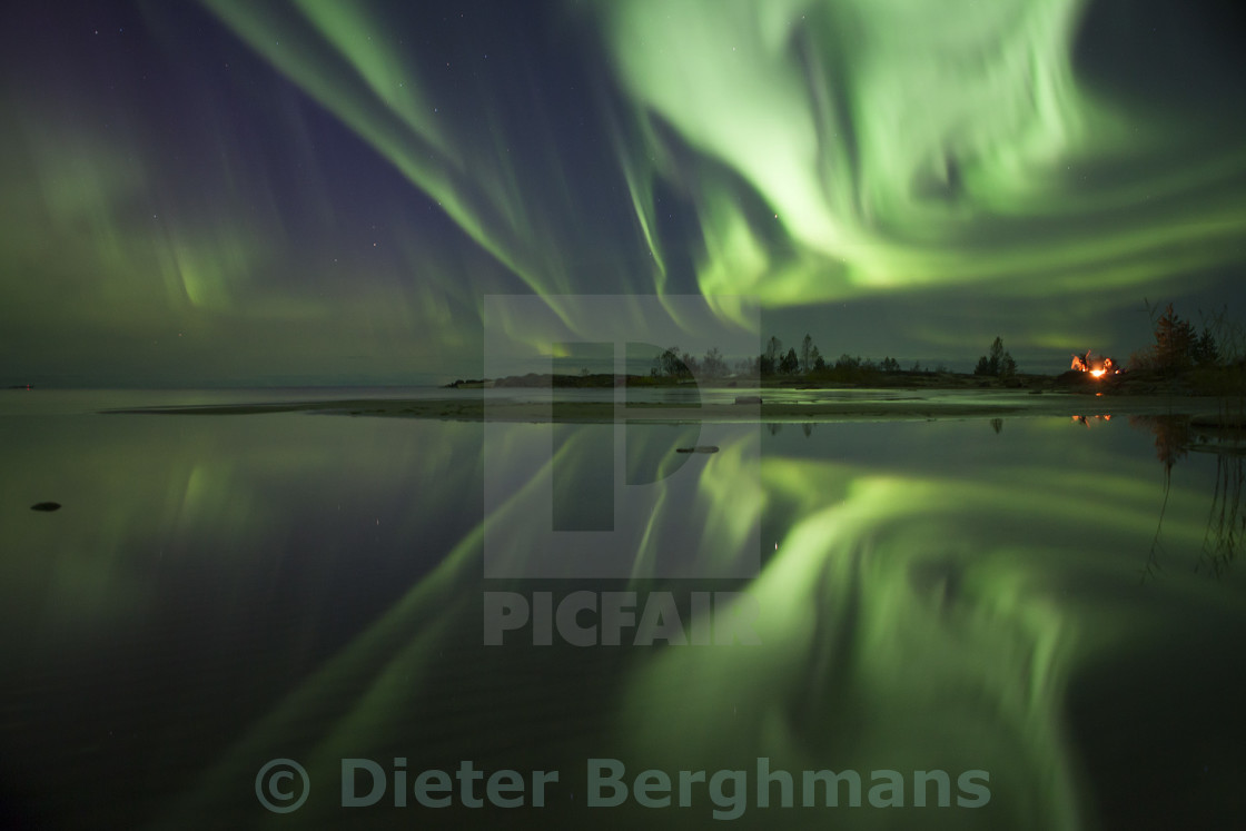 "Aurora Borealis" stock image