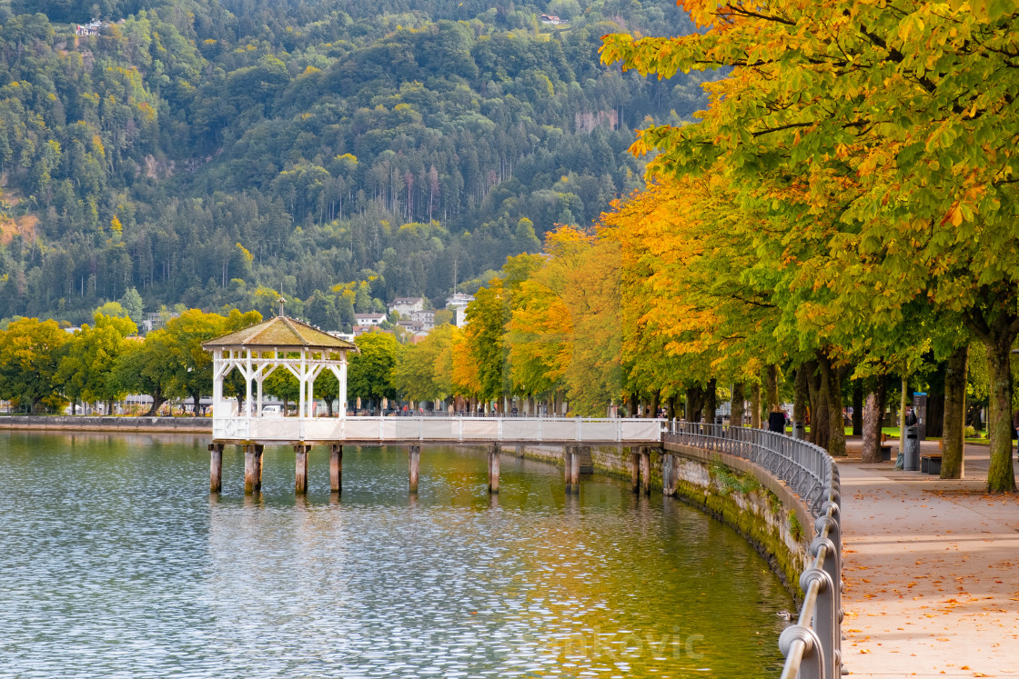 Lake Pavilion On The Waterfront In Bregenz On Lake Constance Austria License Download Or Print For 12 40 Photos Picfair